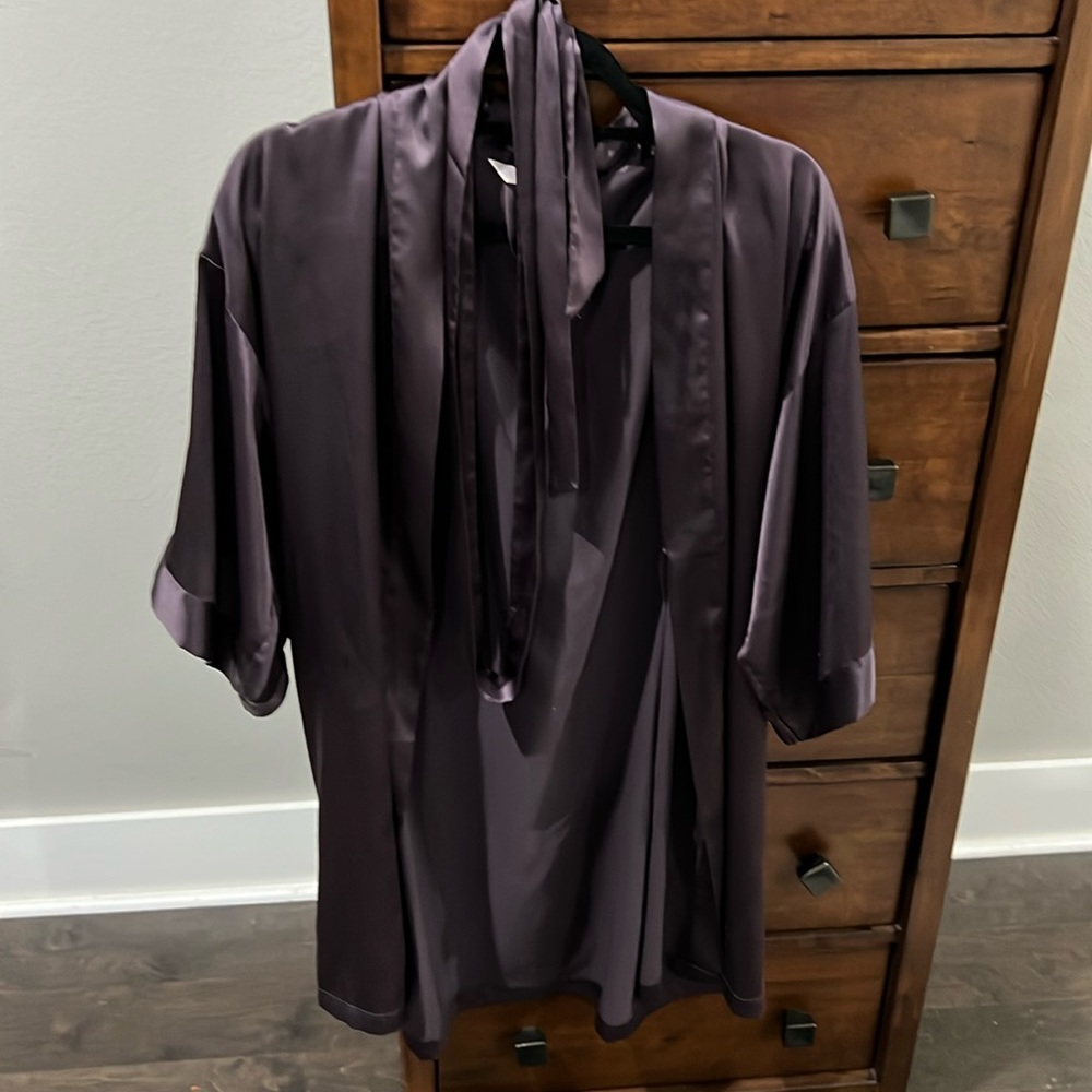 Victoria’s Secret silk robe